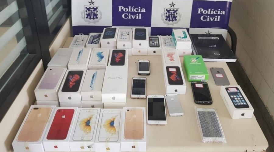 [Paulo Afonso: trio é preso por revender aparelhos de iPhones roubados ]