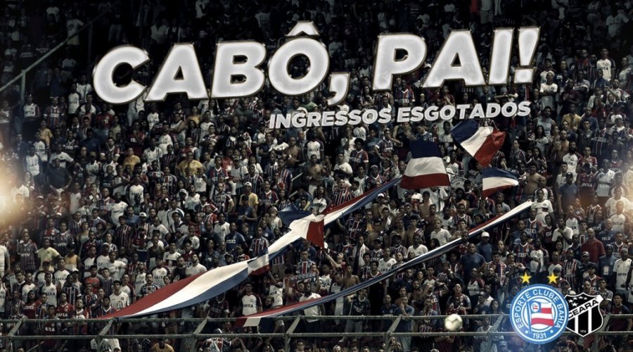 [Torcida do Bahia esgota ingressos para confronto contra o Ceará ]