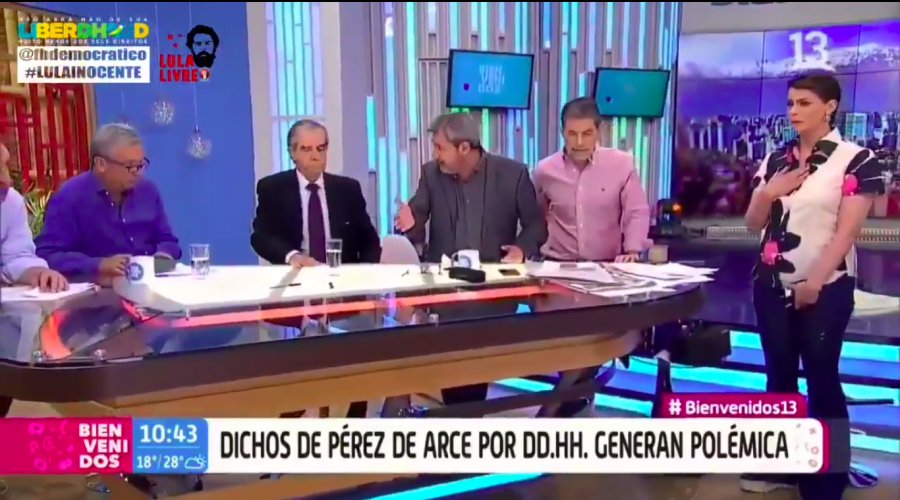 [Ex-colunista de importante jornal chileno é convidado a se retirar de programa de TV após defender ditadura; veja]
