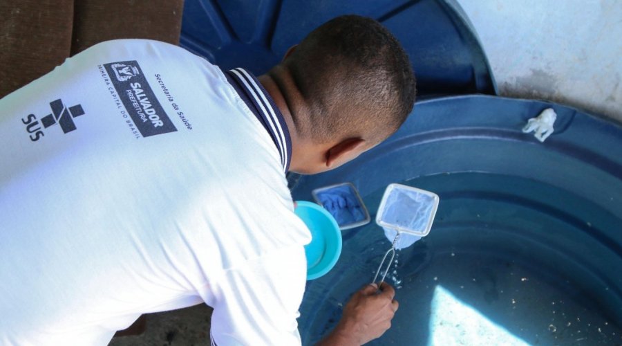 [Prefeitura de Salvador inicia serviço de enfrentamento a dengue no Bairro da Paz]