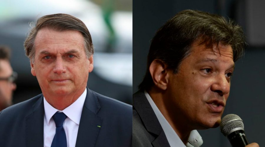 [Pesquisa de intenção de votos aponta liderança de Bolsonaro no 1º turno de eleição]