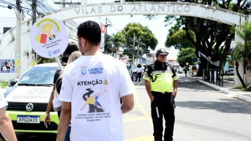 [Prefeitura de Lauro de Freitas reforça apelo para segurança no trânsito neste sábado (17)]
