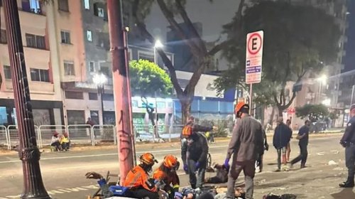 [Cracolândia: Após tentativa de assalto, homem atropela 16 pessoas]